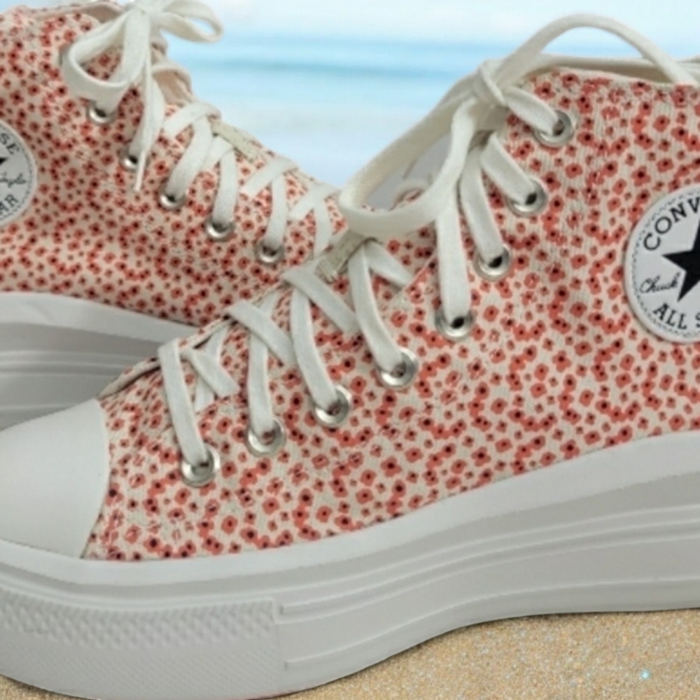 Converse Chuck Taylor "Poppy" Women's Size 9.5 - Picture 5 of 13